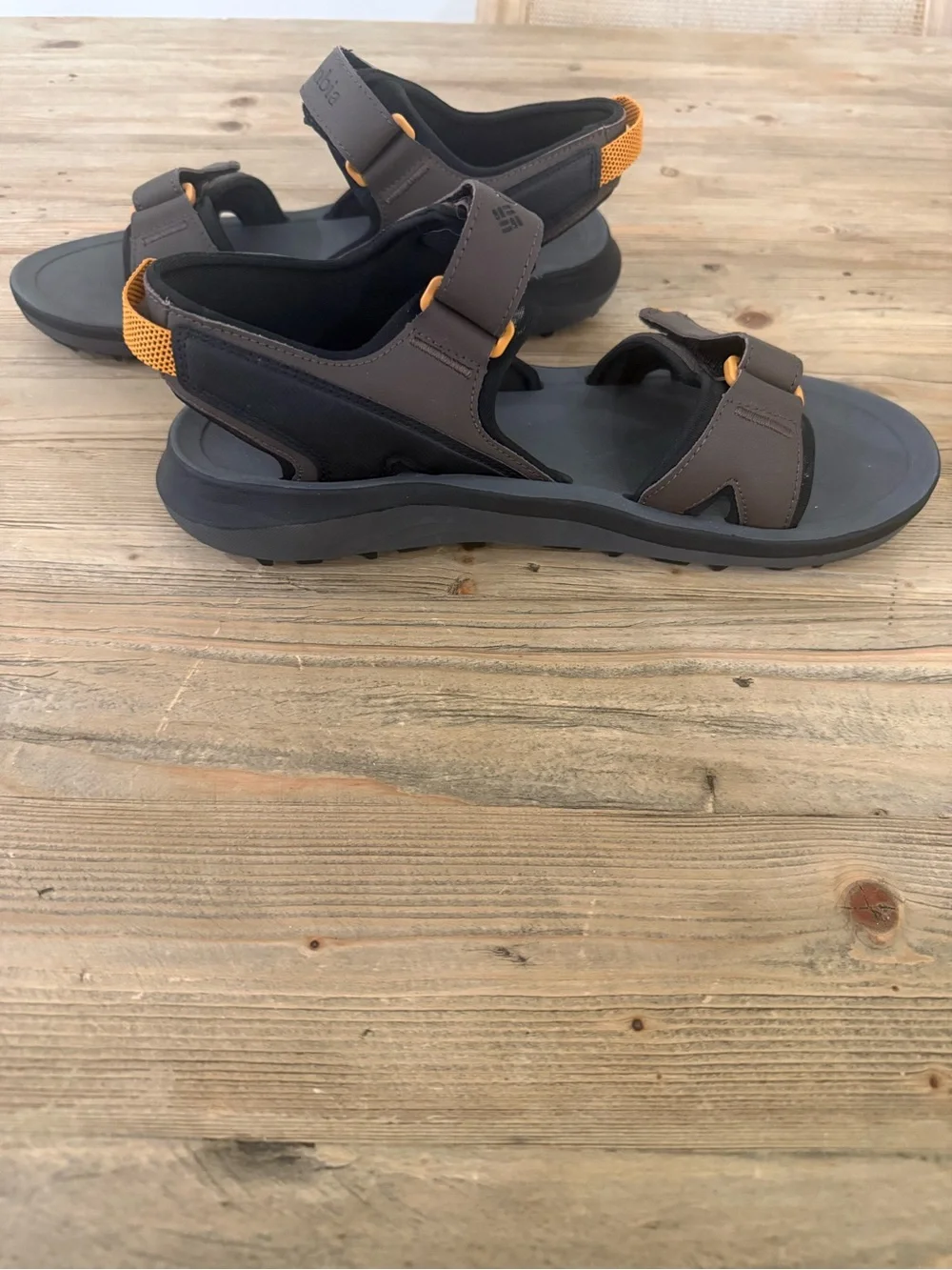 Columbia Trailstorm Sandals, size11, Brown/Gray, EUC